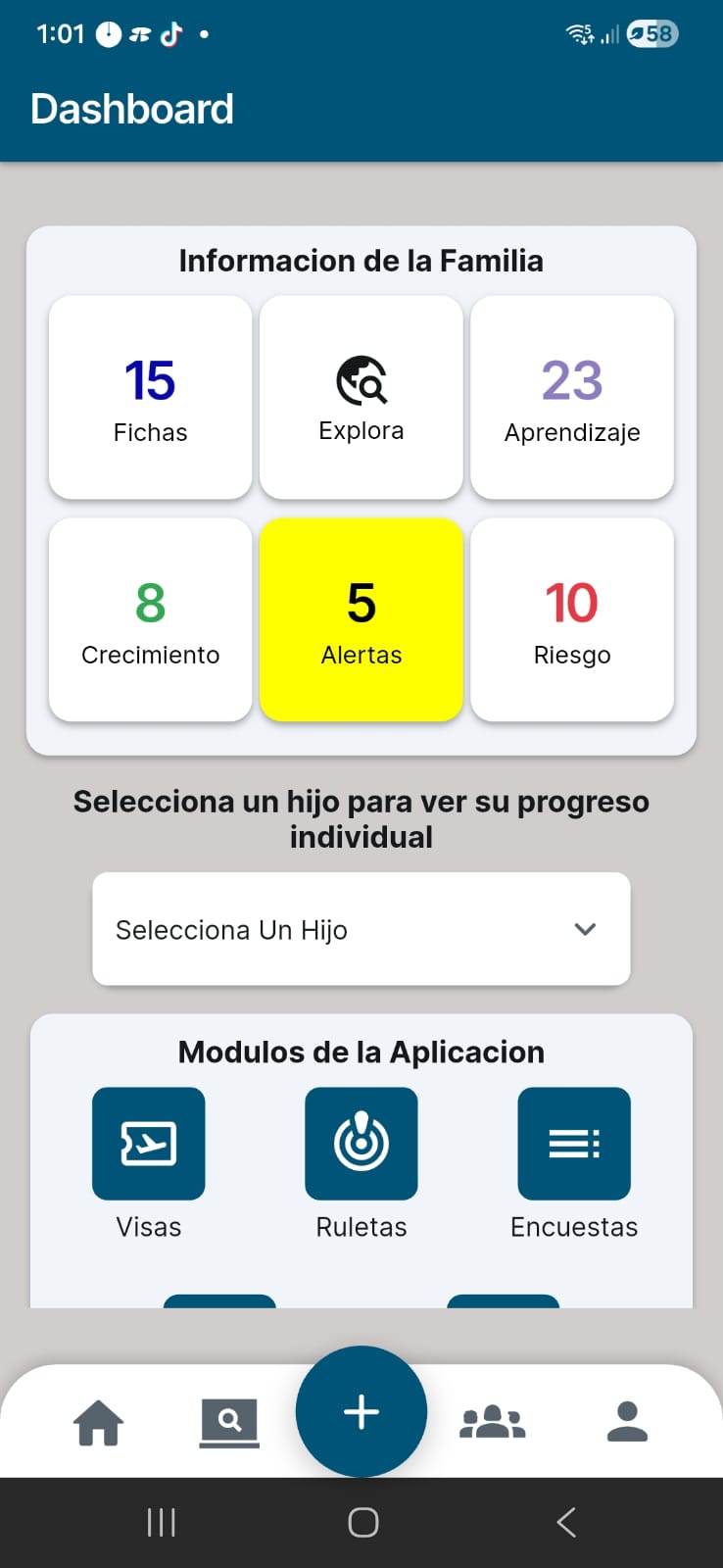 Demytech App - Dashboard